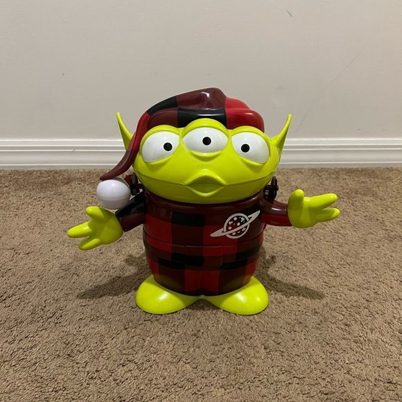 Disney Toys Disneyland Toy Story Alien Popcorn Bucket Collectable